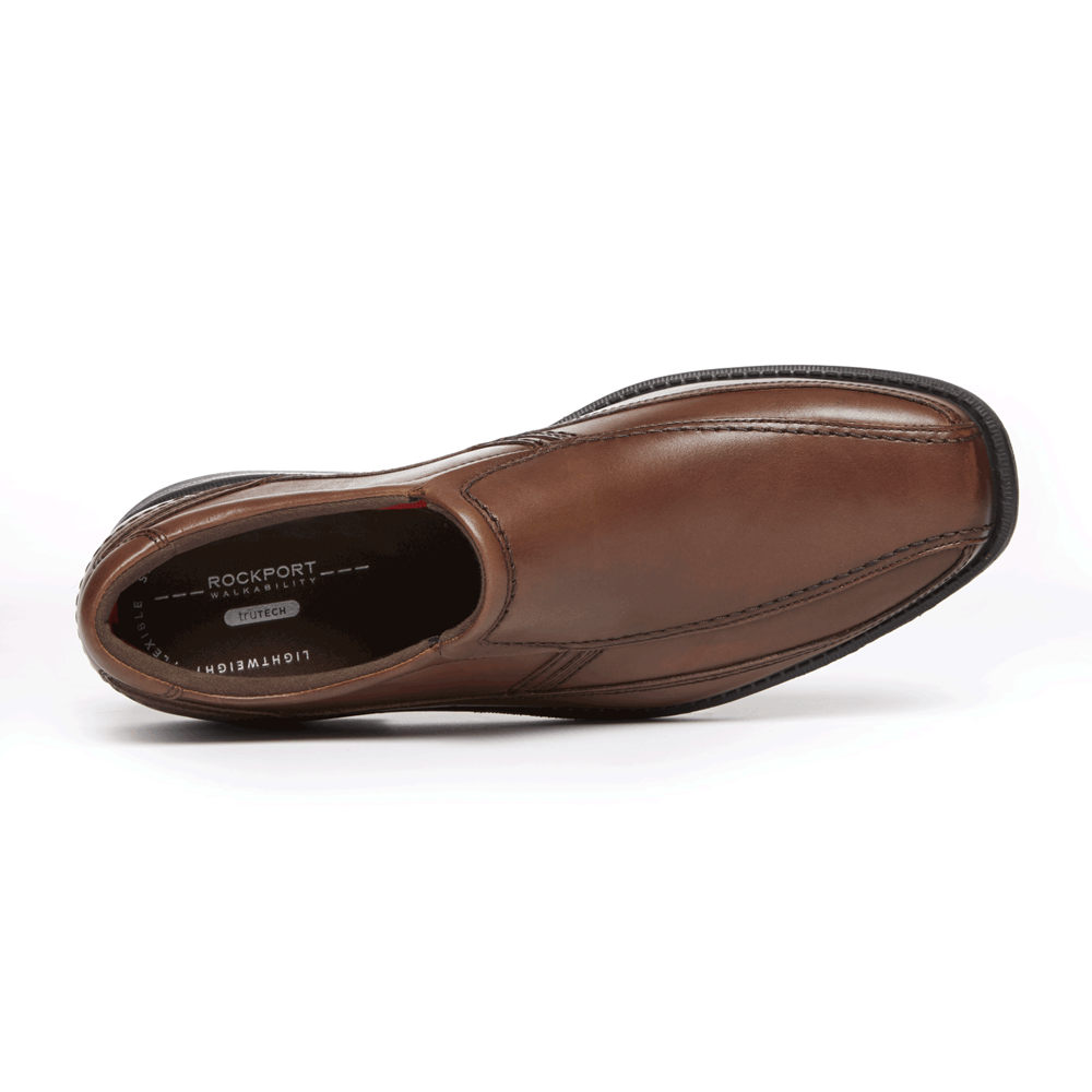 Rockport Slip-Ons Herre Brune - Style Leader 2 Bike Toe - MIBJ10856